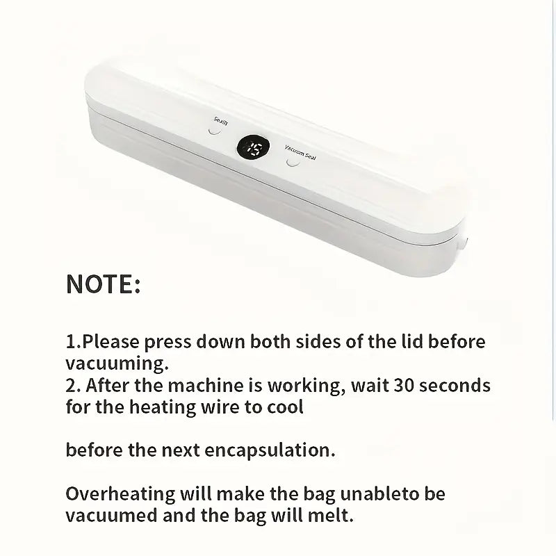 Digital Display Vacuum Sealer Machine