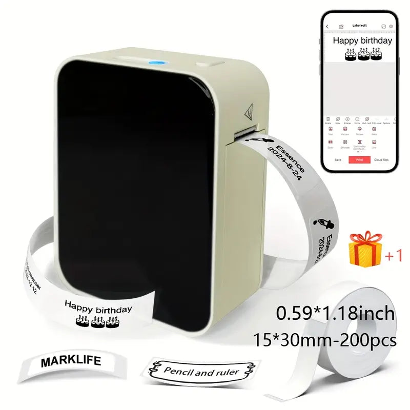 Marklife Portable Thermal Label Printer