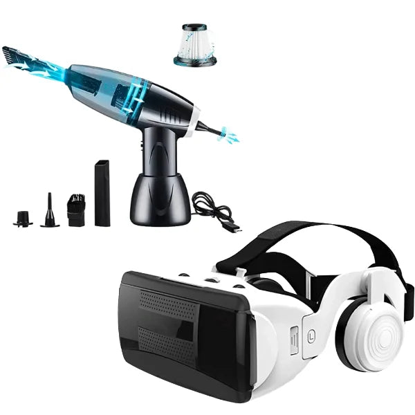 Bundle Hand Vacuum Cleaner + VR Headset